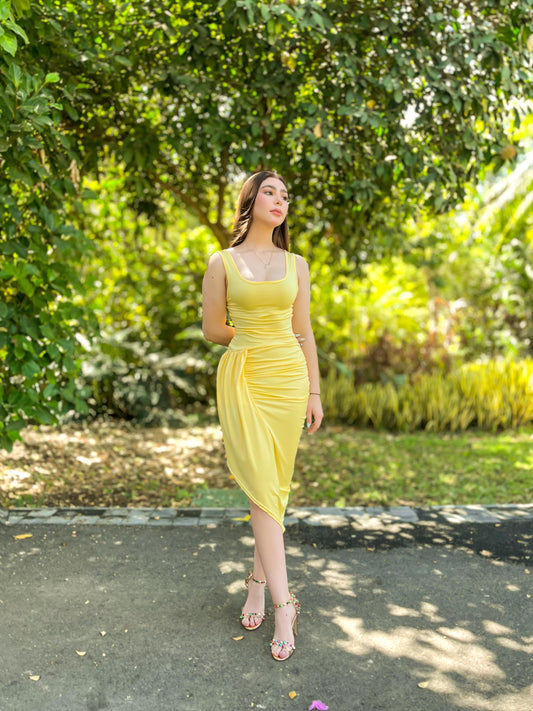 Vestido midi charlotte