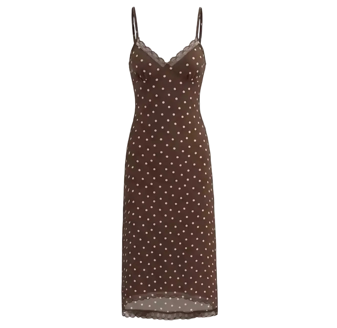 Vestido Samantha café